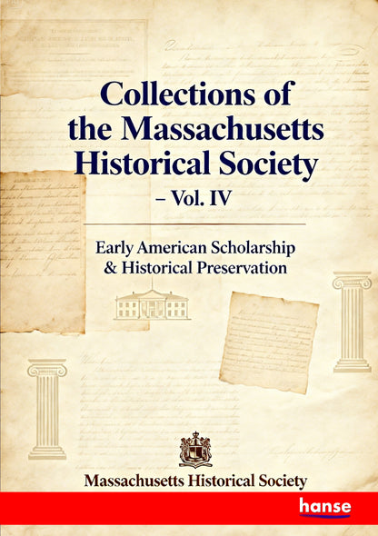 Collections of the Massachusetts Historical Society - Front Cover