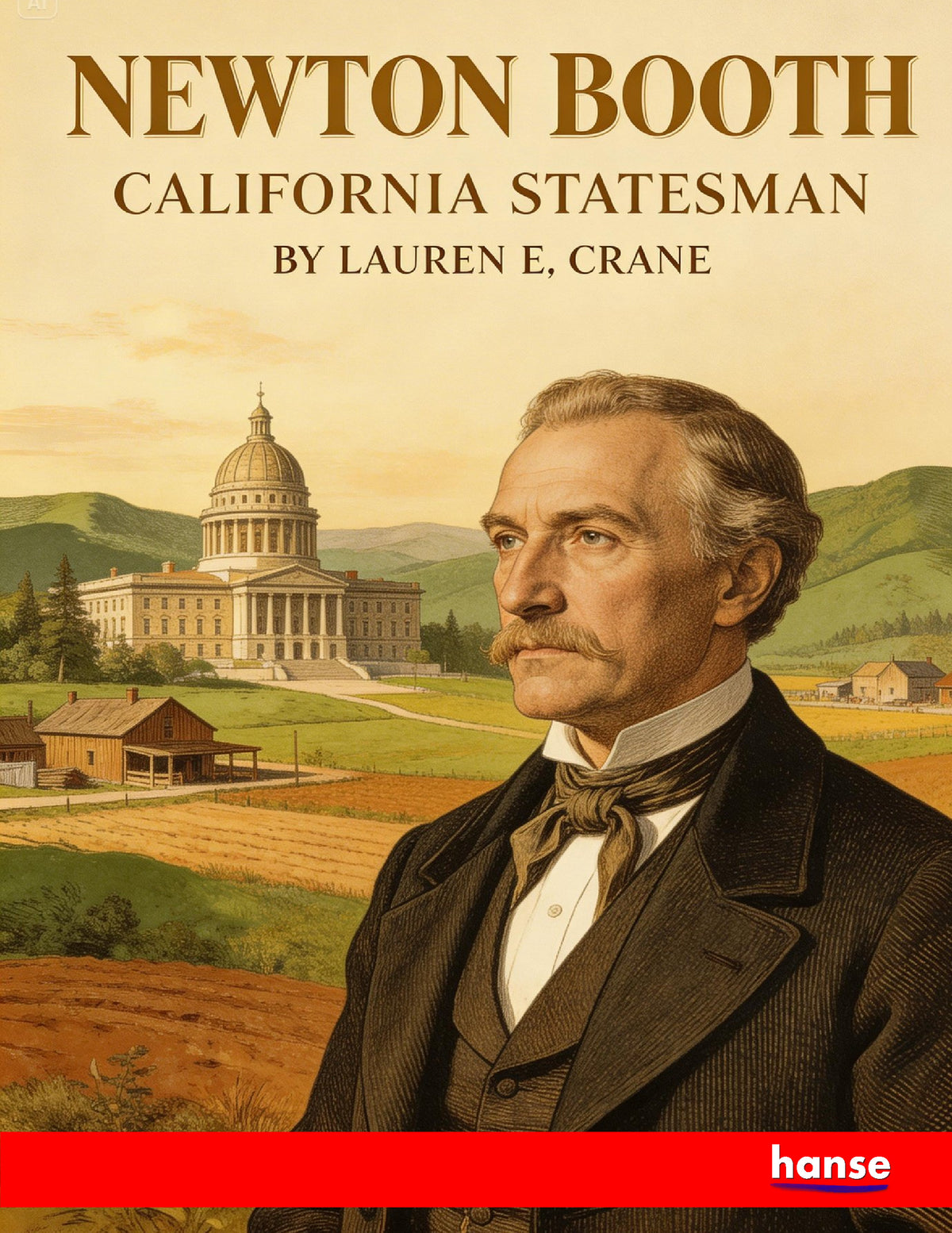 Newton Booth of California - Front Cover
