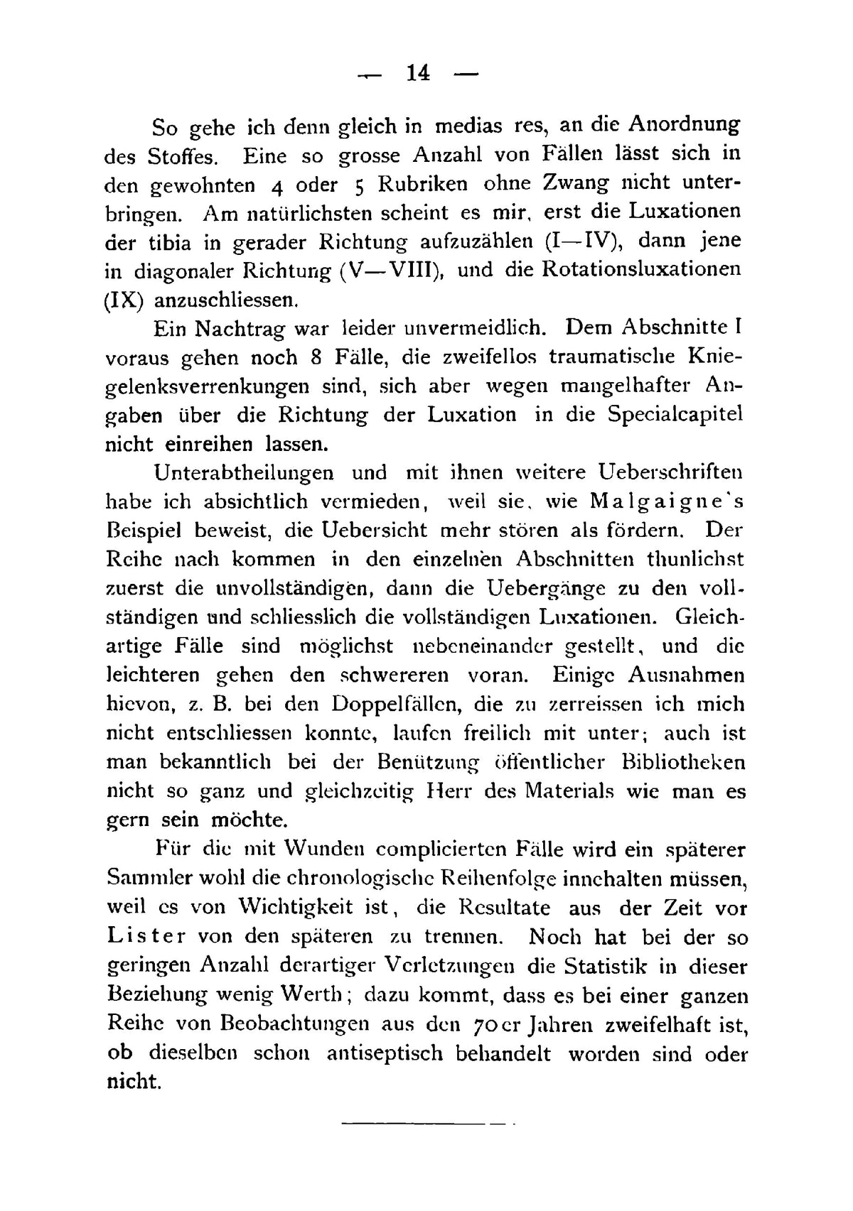 Casuistik der traumatischen Luxationen des Kniegelenks - Page 16