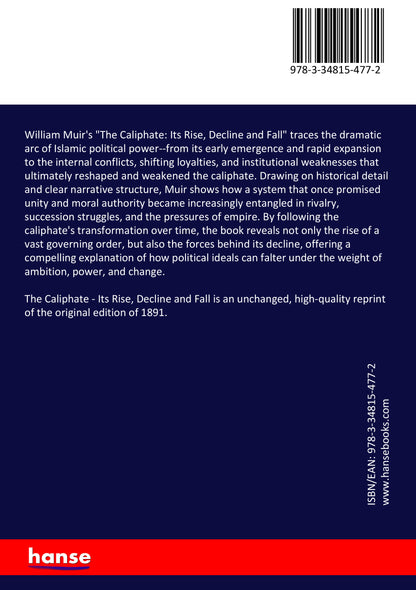 The Caliphate - Back Cover