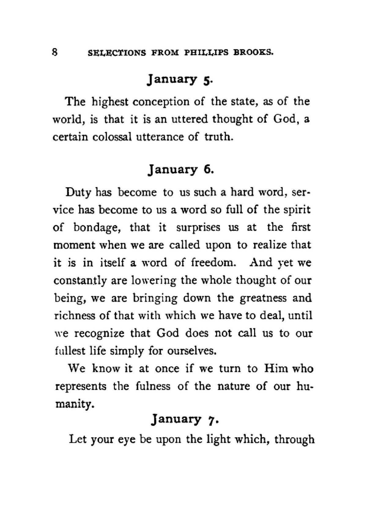 Daily Thoughts from Phillips Brooks - Page 40