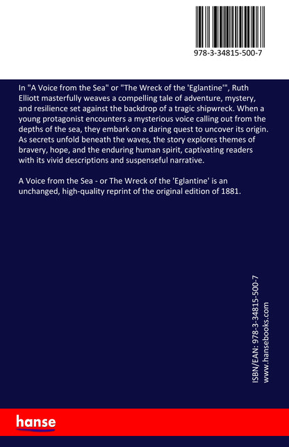 A Voice from the Sea - Back Cover