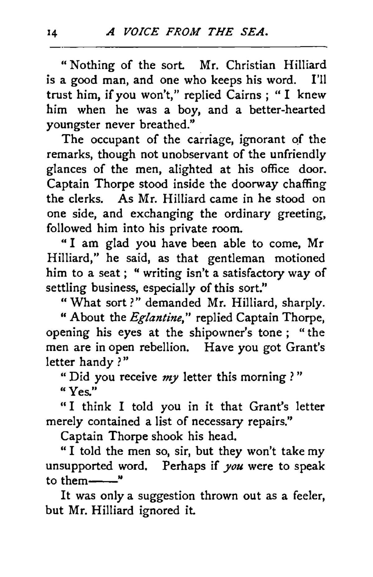 A Voice from the Sea - Page 20