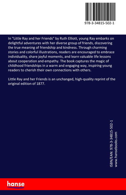 Little Ray and her Friends - Back Cover
