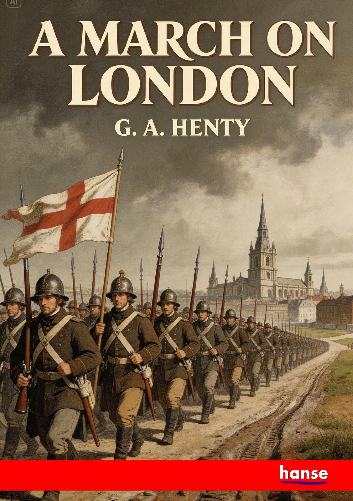A March on London - Front Cover