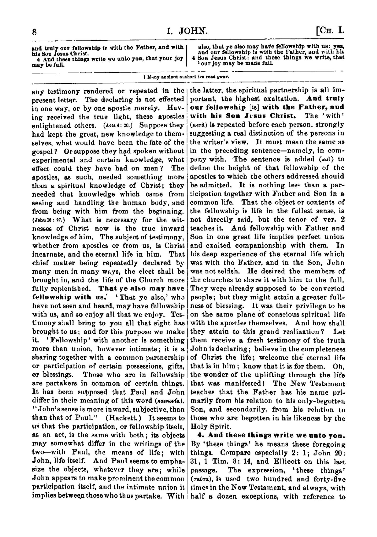 An American Commentary on the New Testament - Page 14