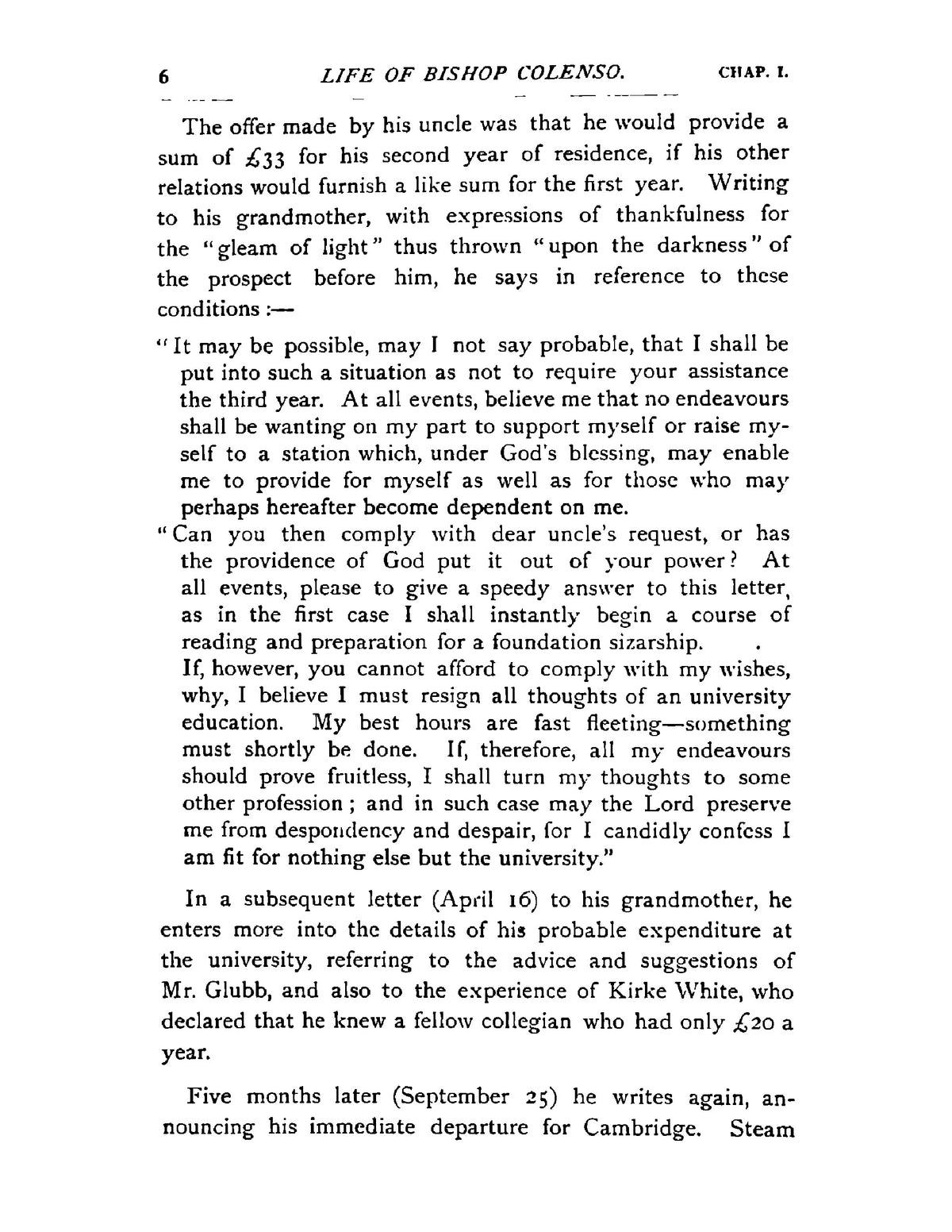 The Life of John William Colenso - Page 24