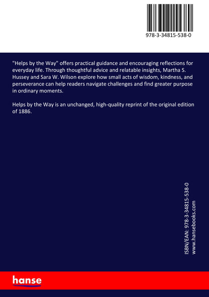Helps by the Way - Back Cover