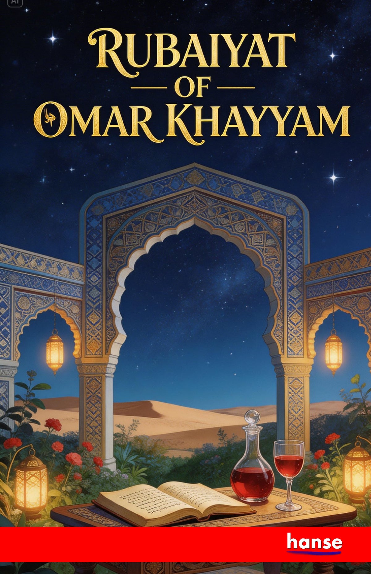 Rubaiyat of Omar Khayyam - Front Cover