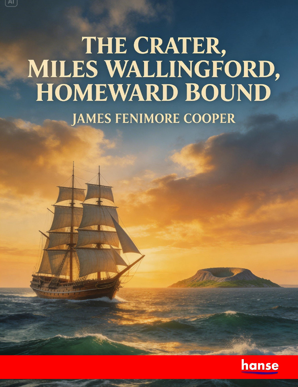 The Crater, Miles Wallingford, Homeward Bound - Front Cover