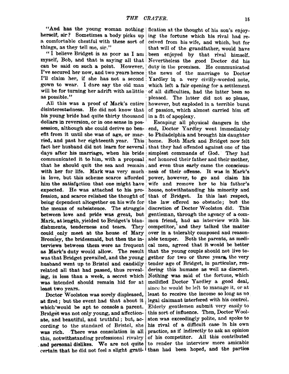 The Crater, Miles Wallingford, Homeward Bound - Page 19
