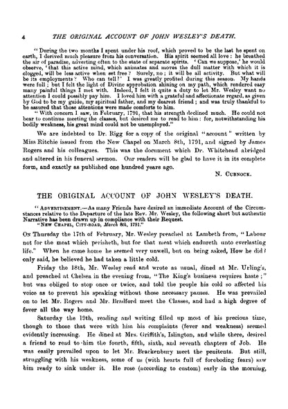 The Homes, Haunts and Friends of John Wesley - Page 12