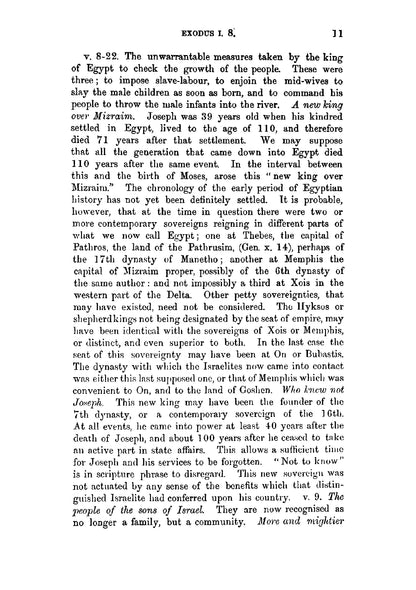 A Crictical and Exegetical Commentary on the Book of Exodus - Page 25