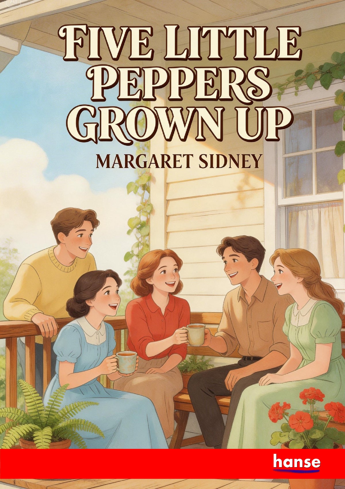 Five Little Peppers Grown Up - Front Cover