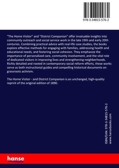 The Home Visitor - Back Cover