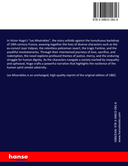 Les Miserables - Back Cover