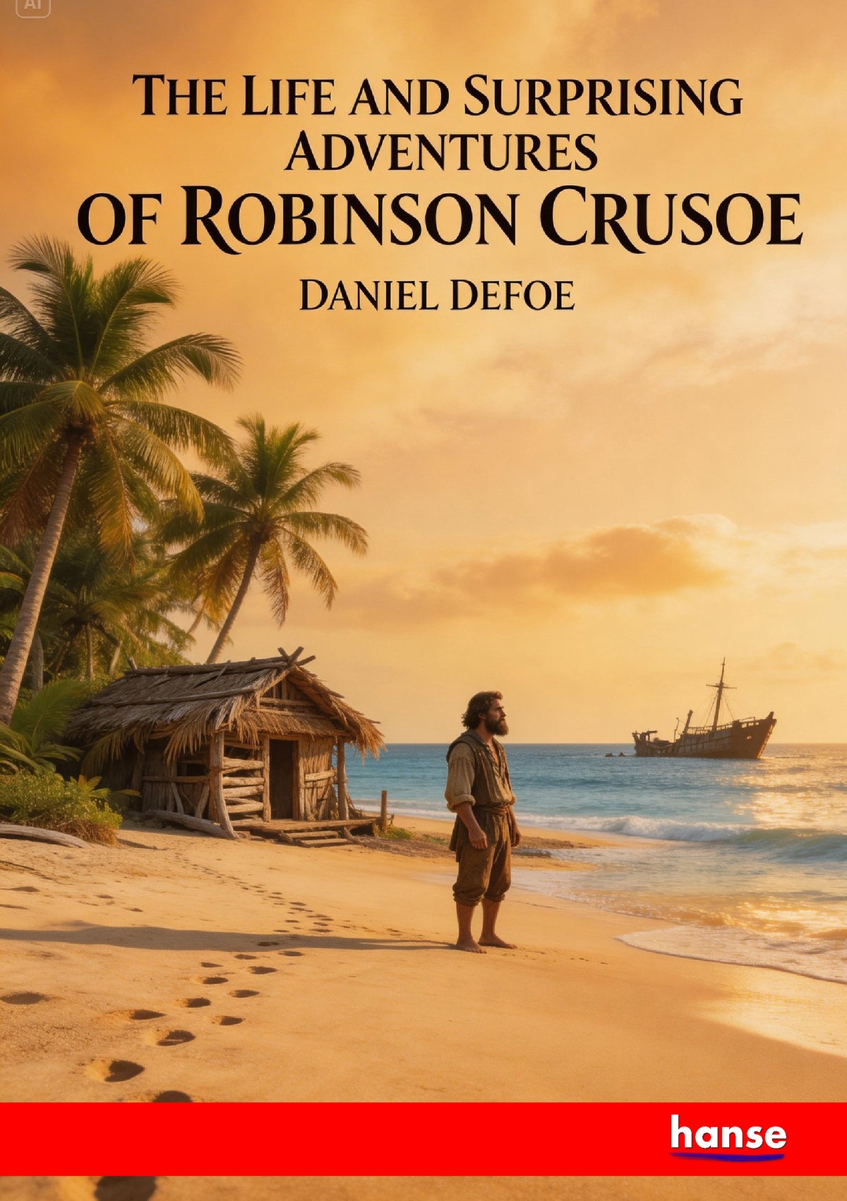The Life and surprising Adventures of Robinson Crusoe - Front Cover