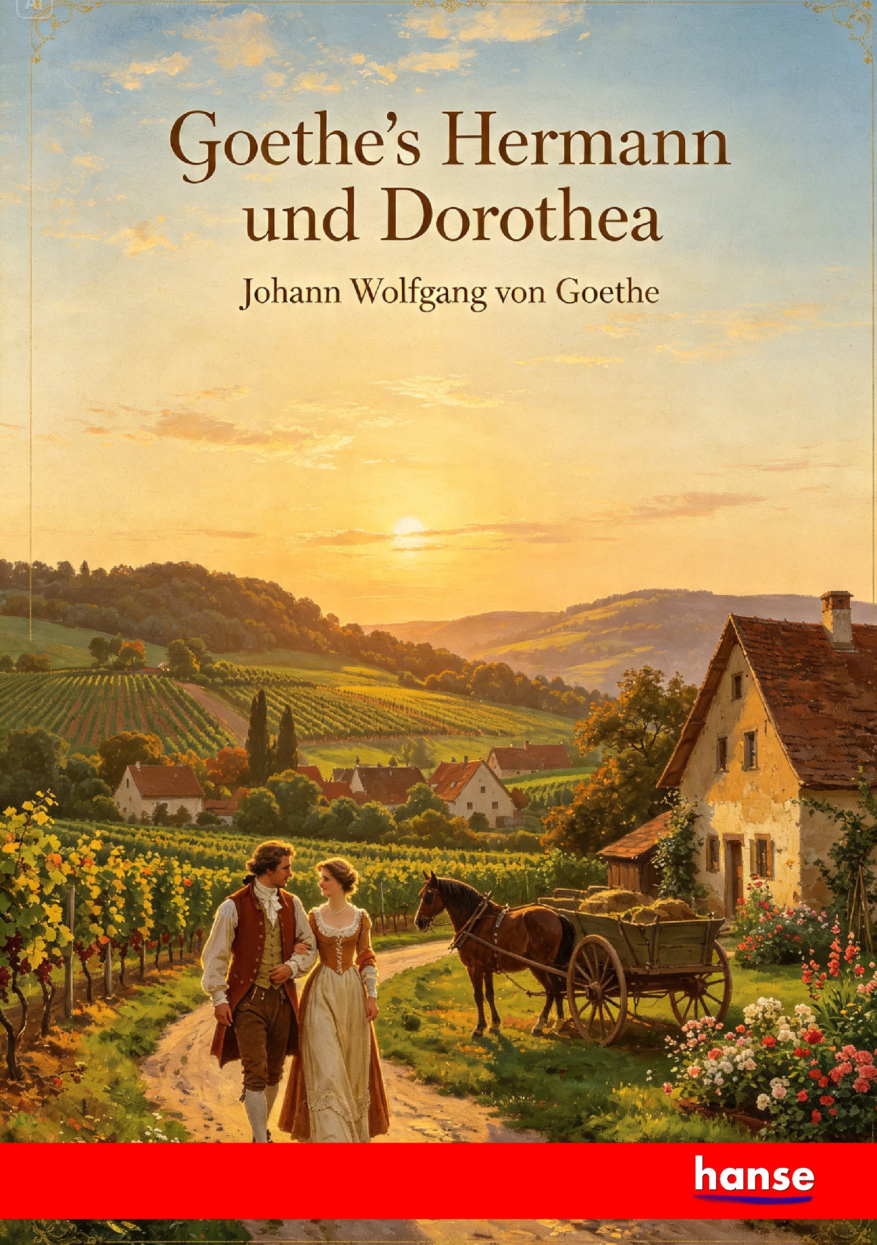 Goethe's Hermann und Dorothea - Front Cover