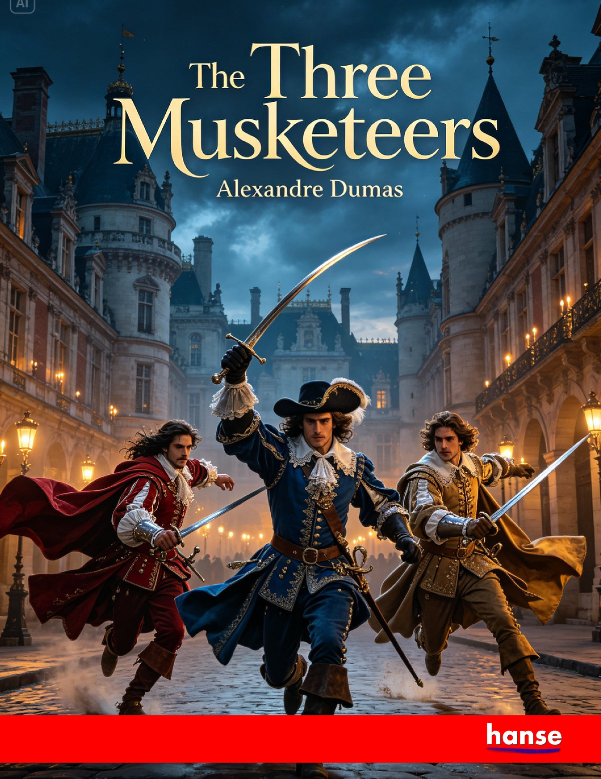 The Three Musketeers - Front Cover