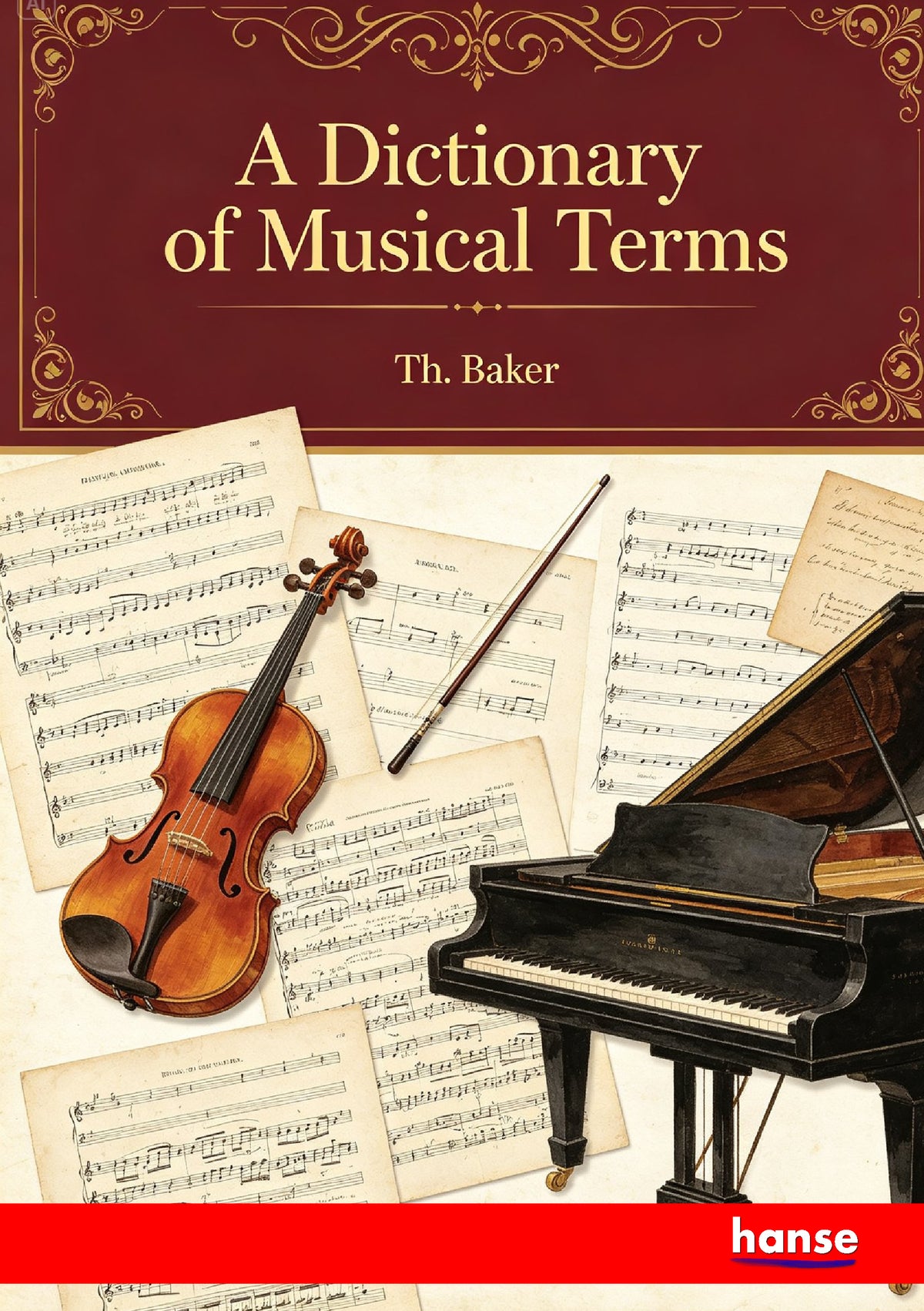 A Dictionary of Musical Terms - Front Cover
