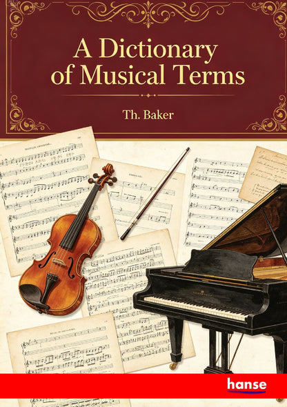A Dictionary of Musical Terms - Front Cover