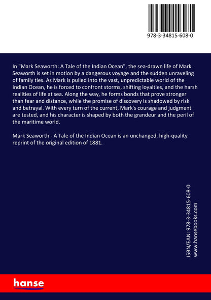 Mark Seaworth - Back Cover