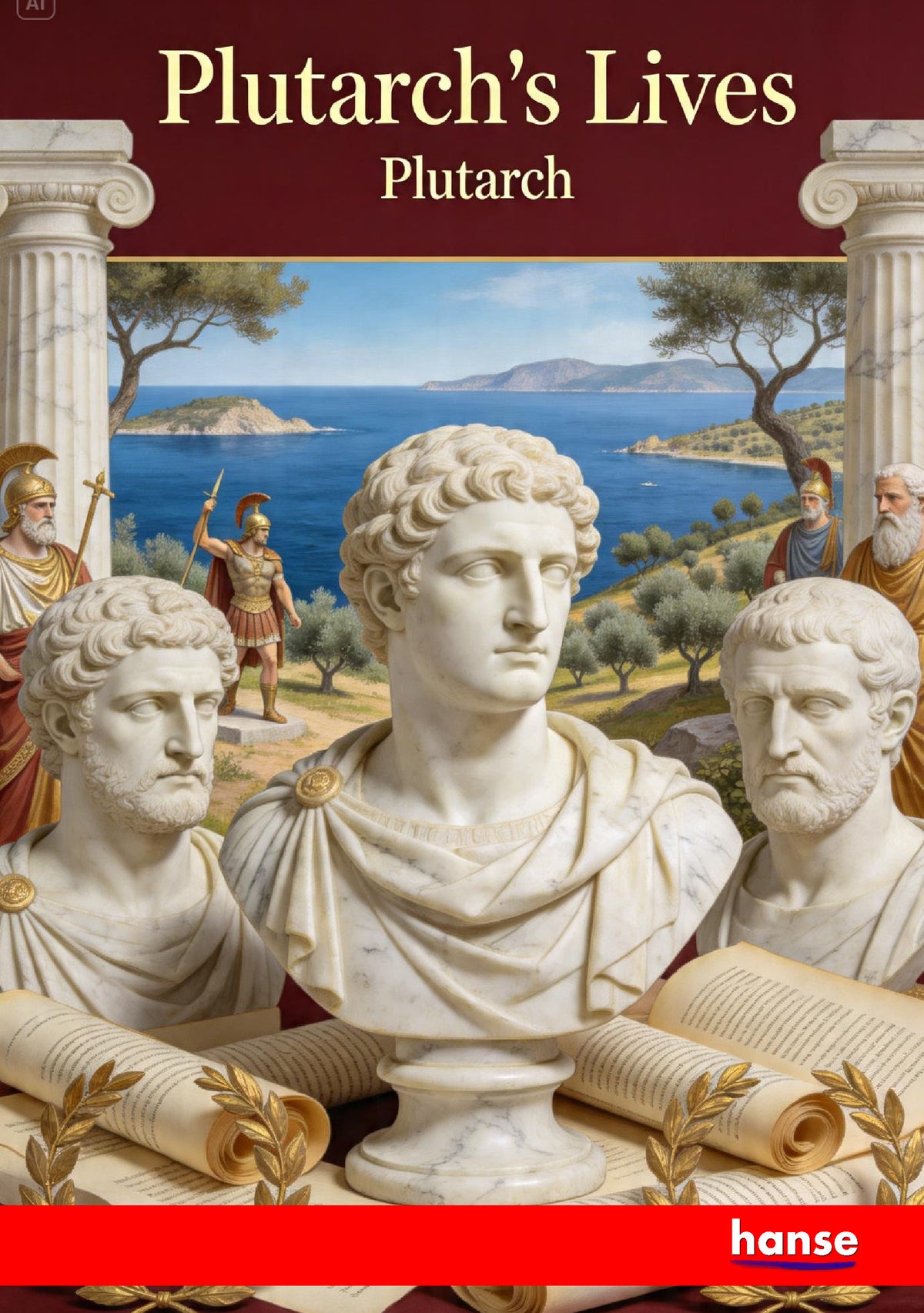Plutarch's Lives - Front Cover