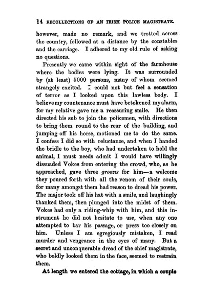 Recollections of an Irish Police Magistrate - Page 22