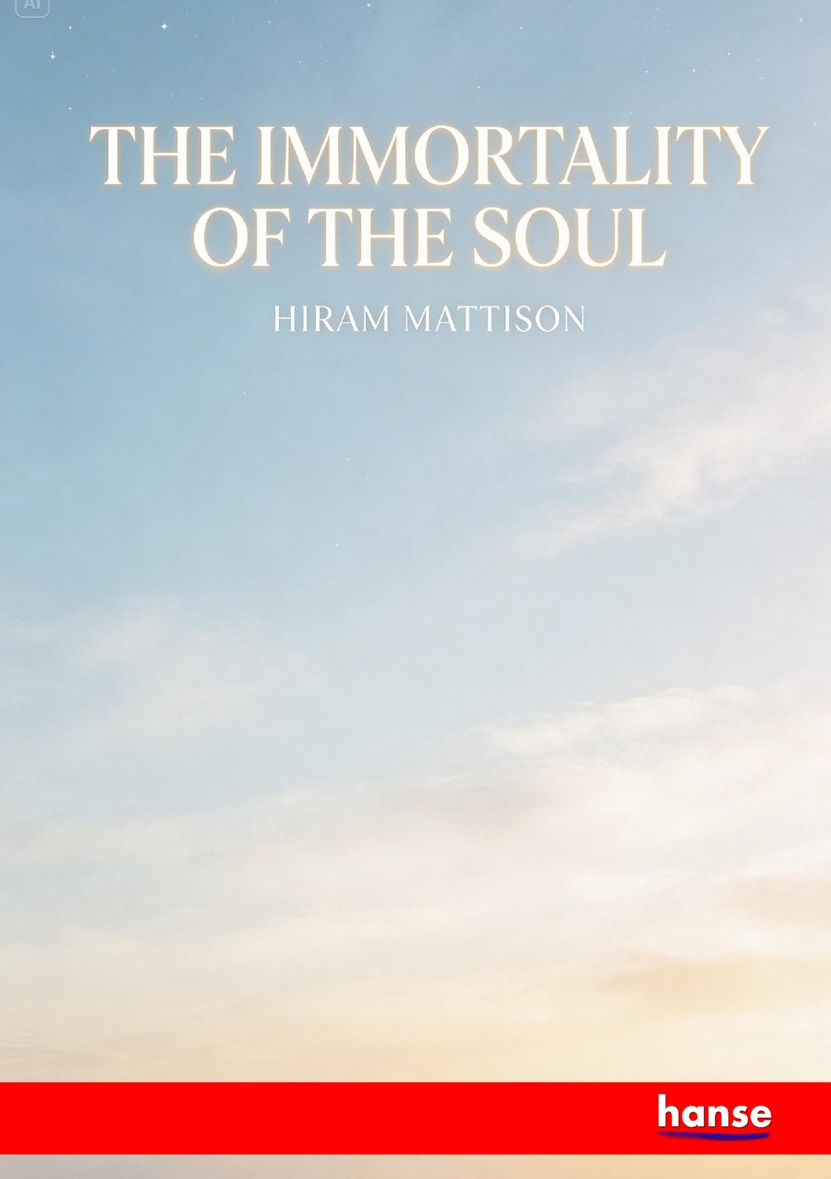 The Immortality of the Soul - Front Cover