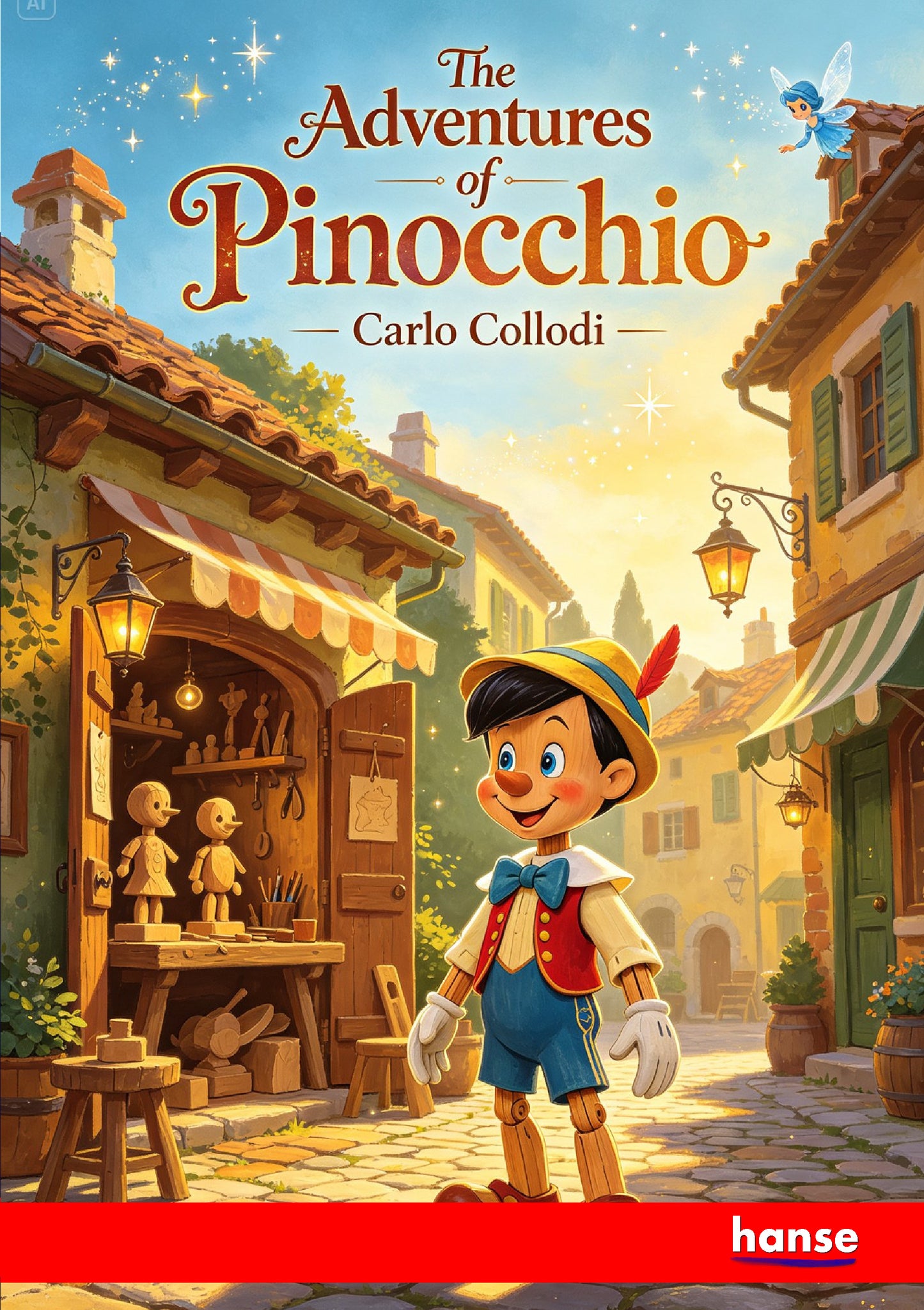 The Adventures of Pinocchio - Front Cover