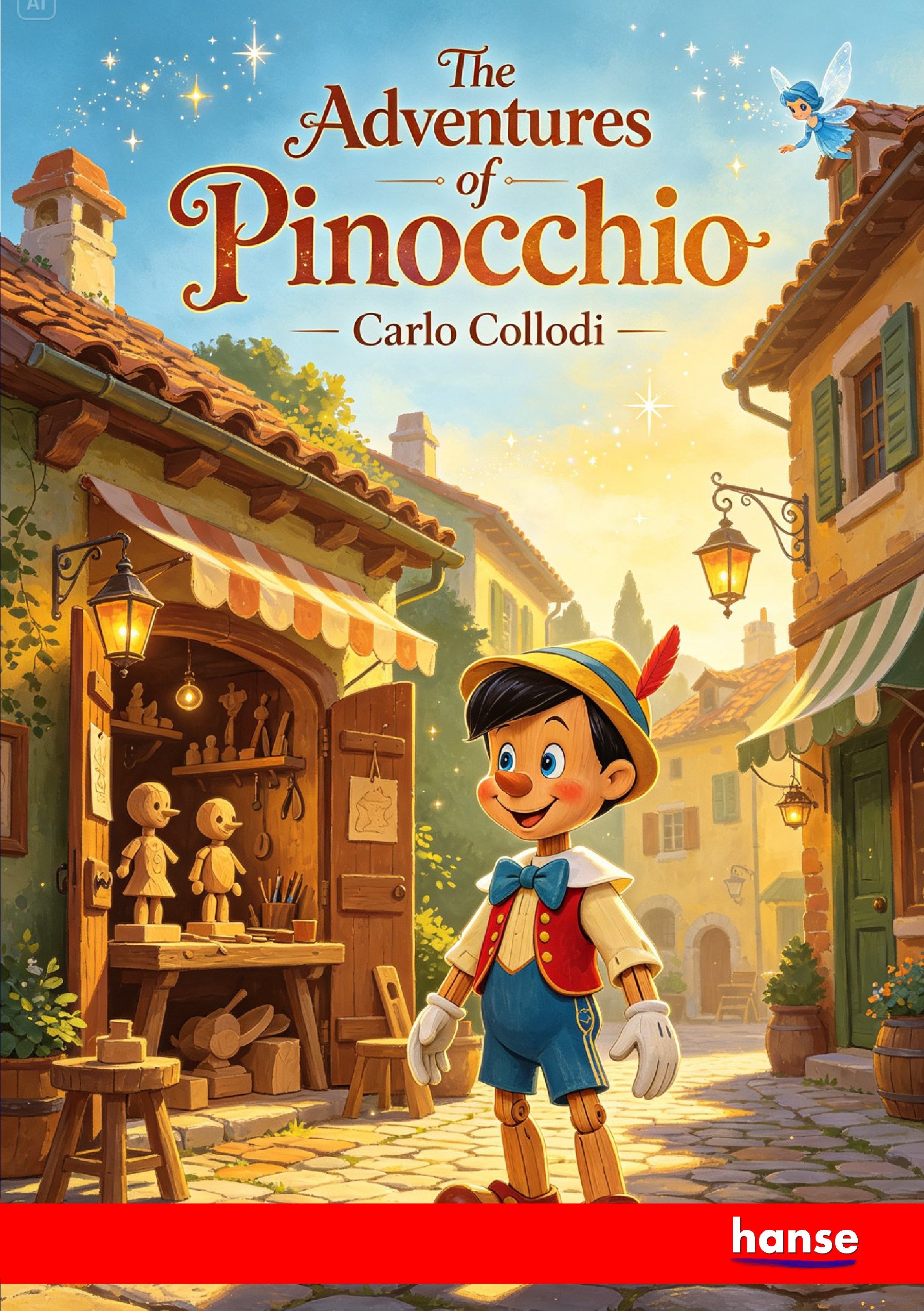 The Adventures of Pinocchio - Front Cover