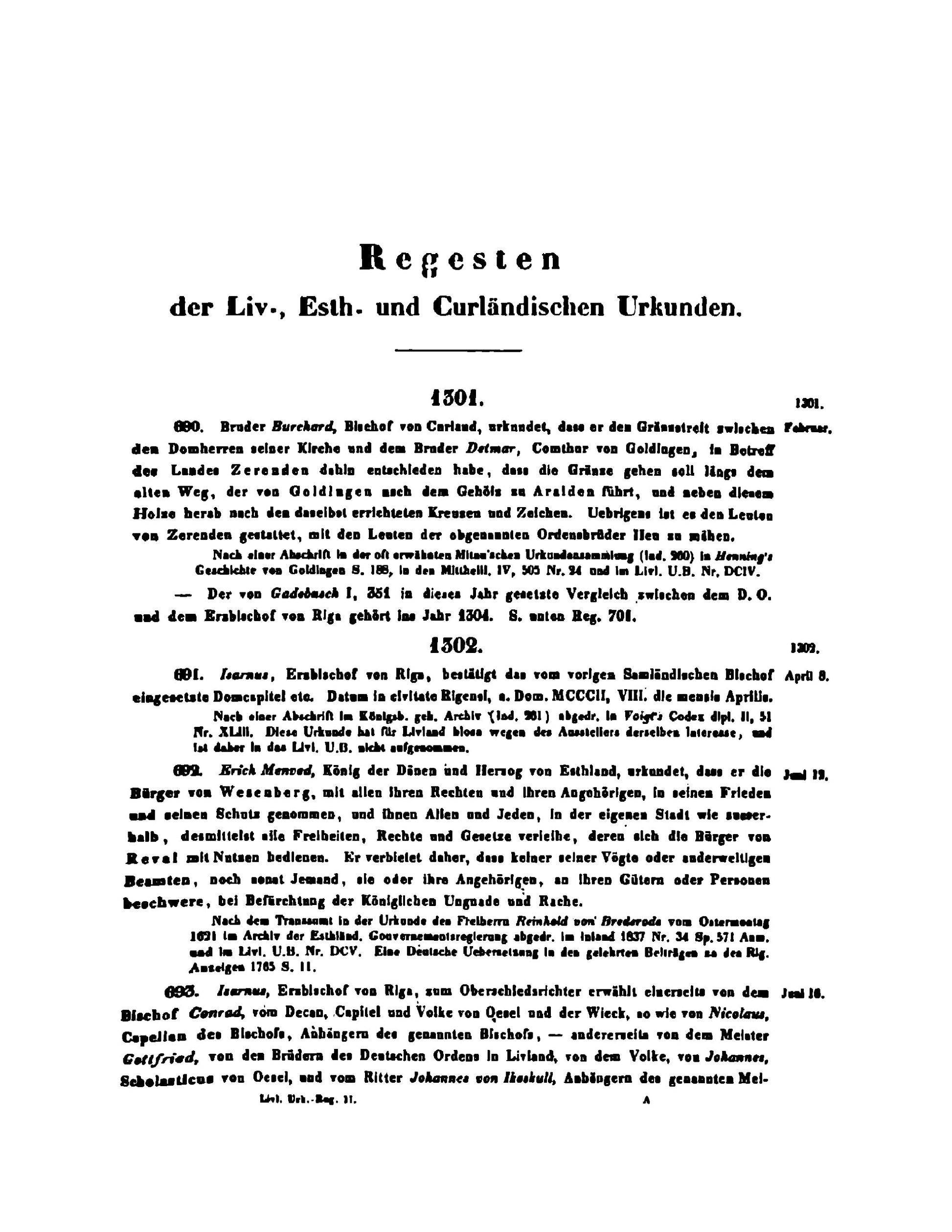 Liv-, Esth- und Curländisches Urkundenbuch nebst Regesten - Page 23