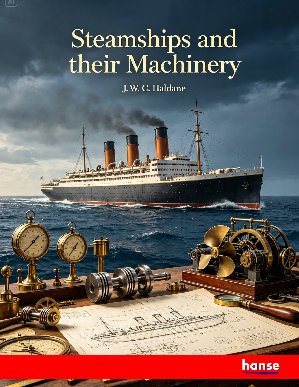 Steamships and their Machinery - Front Cover