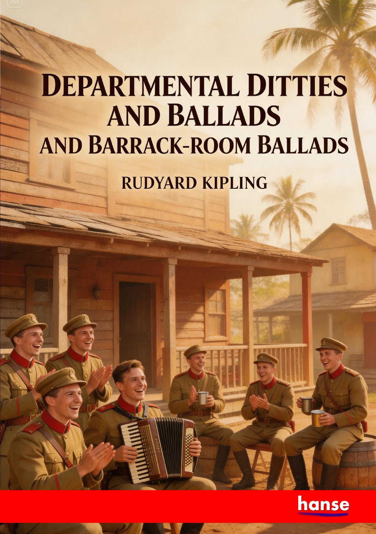 Departmental Ditties and Ballads and Barrack-Room Ballads - Front Cover