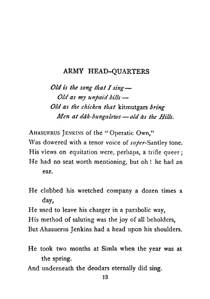 Departmental Ditties and Ballads and Barrack-Room Ballads - Page 17