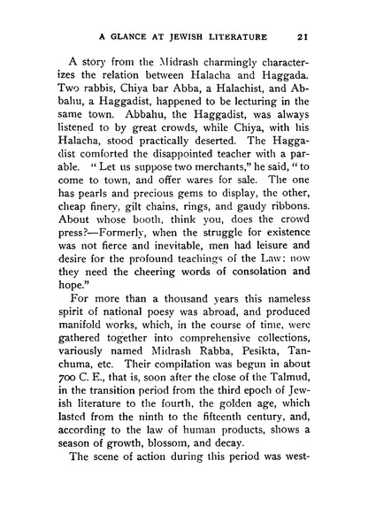 Jewish Literature and other Essays - Page 23
