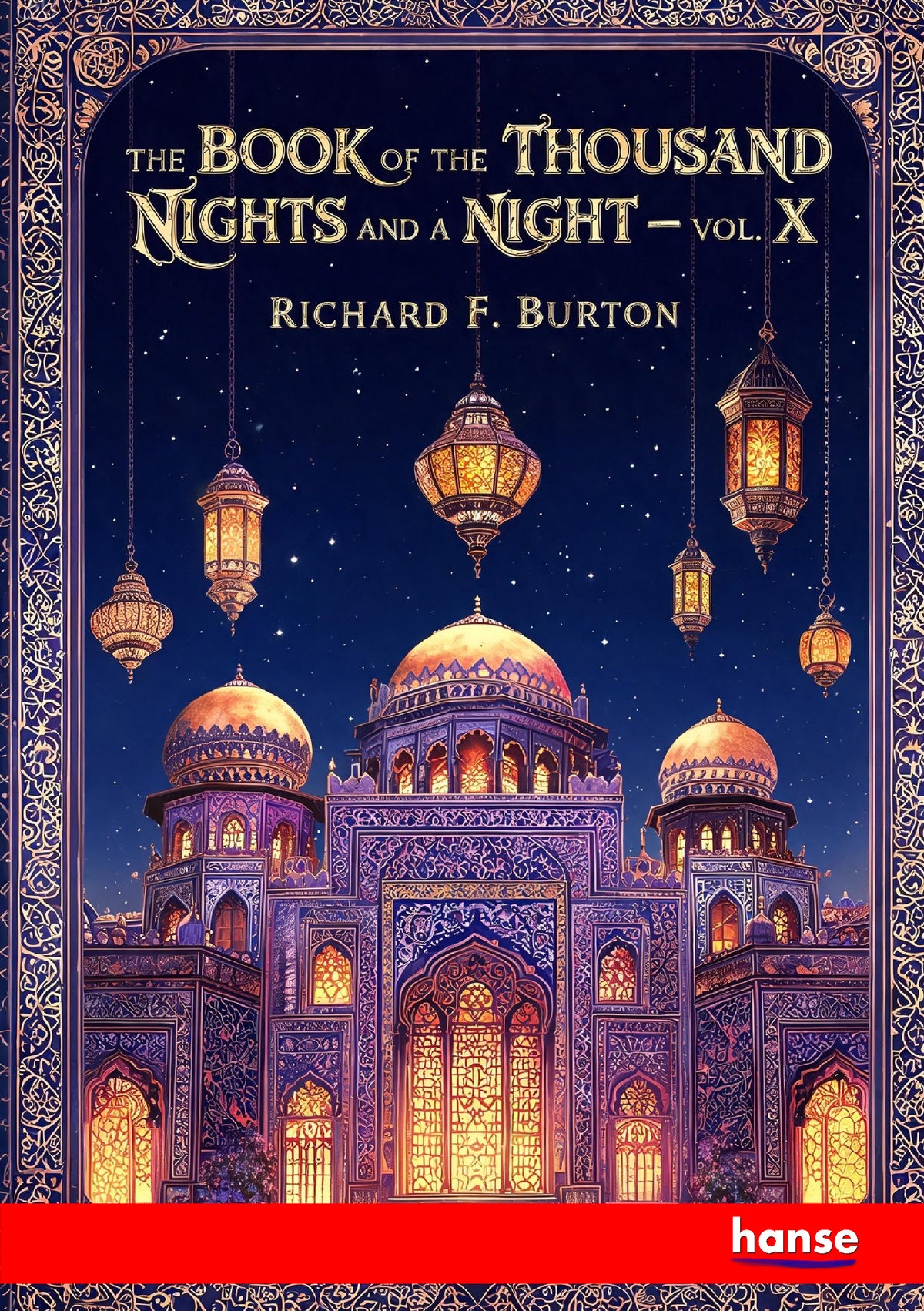 The Book of the Thousand Nights and a Night - Front Cover