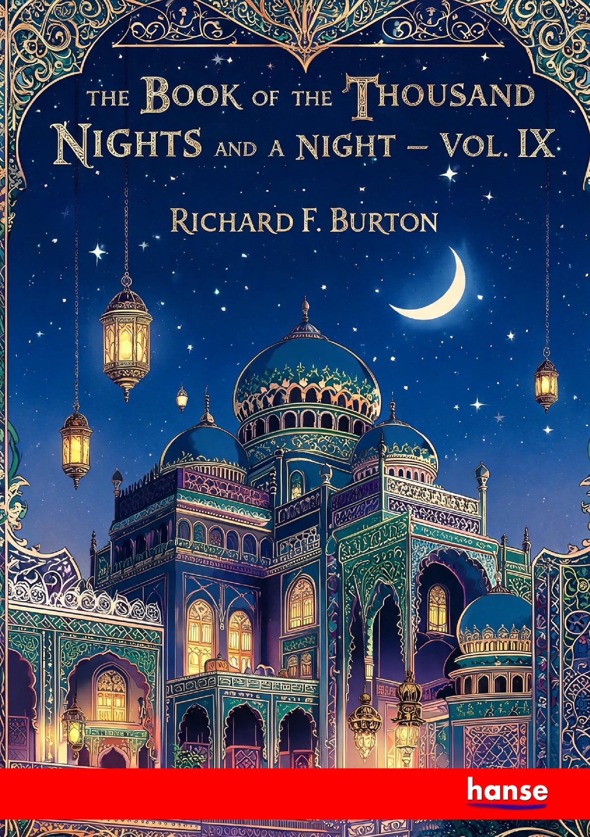 The Book of the Thousand Nights and a Night - Front Cover