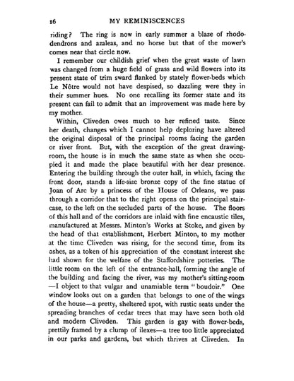 My Reminiscences - Page 28