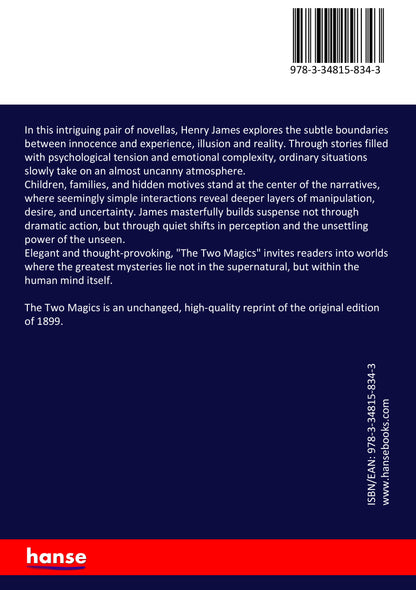 The Two Magics - Back Cover