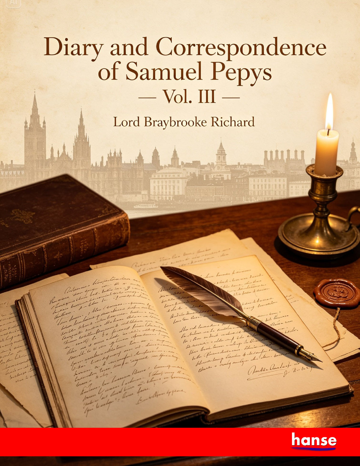 Diary and Correspondence of Samuel Pepys - Front Cover