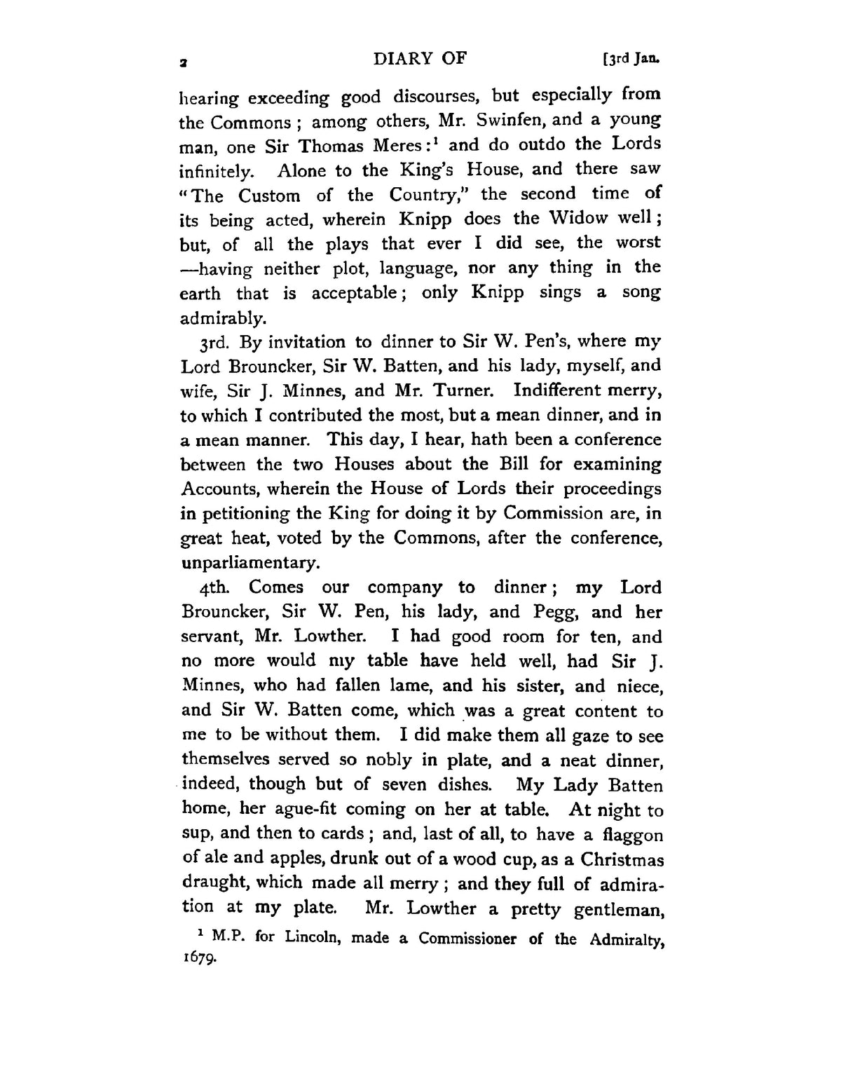 Diary and Correspondence of Samuel Pepys - Page 8