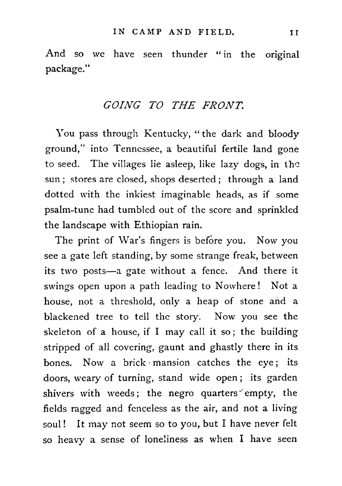 Pictures of Life in Camp and Field - Page 17