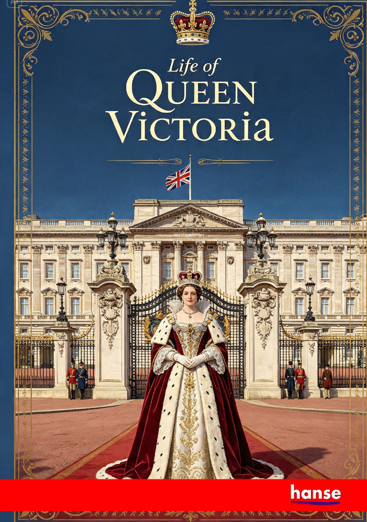Life of Queen Victoria - Front Cover