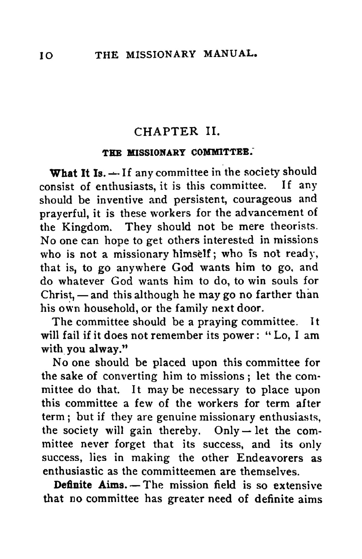 The Missionary Manual - Page 12