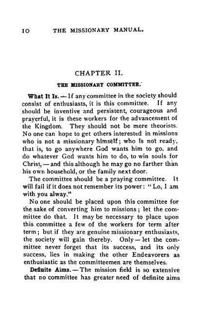 The Missionary Manual - Page 12