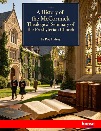 A History of the McCormick Theological Seminary of the Presbyterian Church - Front Cover