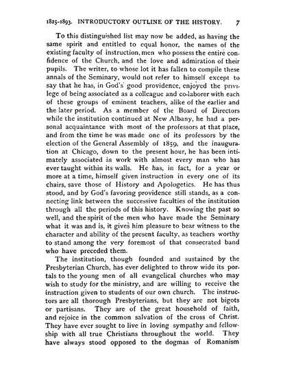A History of the McCormick Theological Seminary of the Presbyterian Church - Page 41
