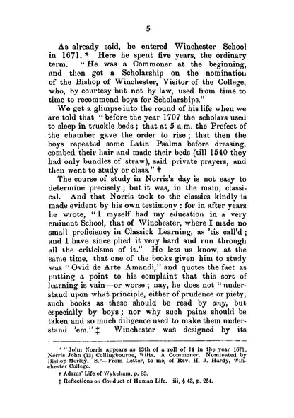 A Dissertation on John Norris of Bemerton - Page 11