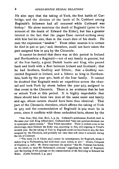 Feudal Relations between the Kings of England and Scotland - Page 26